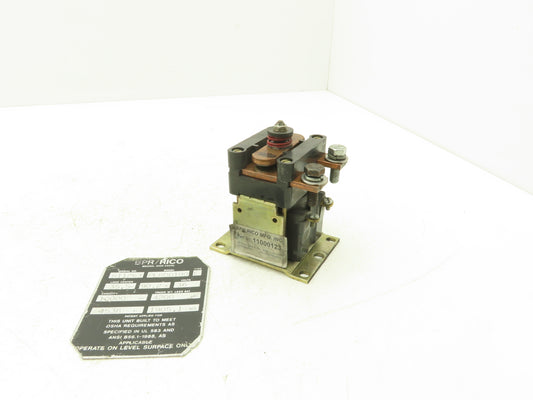Rico GE 11000123 Forklift DC Motor Contactor 36V Off PLRDD100 GE CTTA300AA136XN