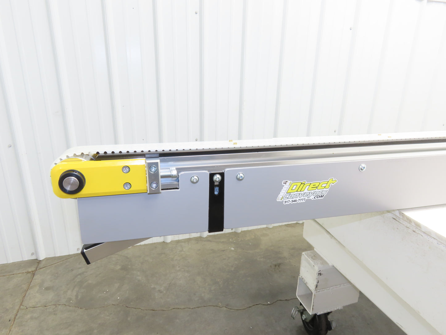 Direct Conveyors 50mm Indexing Timing Belt Conveyor 2515mm Length -No Motor