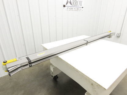 Direct Conveyors 50mm Indexing Timing Belt Conveyor 2515mm Length -No Motor