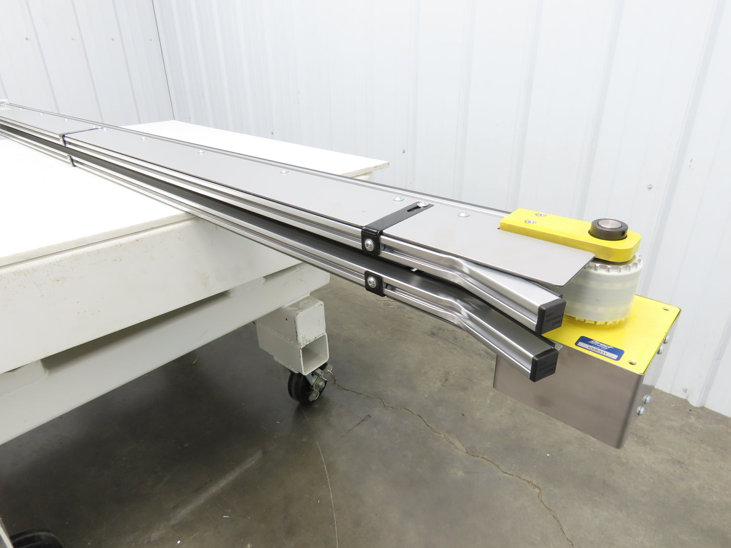 Direct Conveyors 50mm Indexing Timing Belt Conveyor 2515mm Length -No Motor