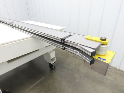 Direct Conveyors 50mm Indexing Timing Belt Conveyor 2515mm Length -No Motor