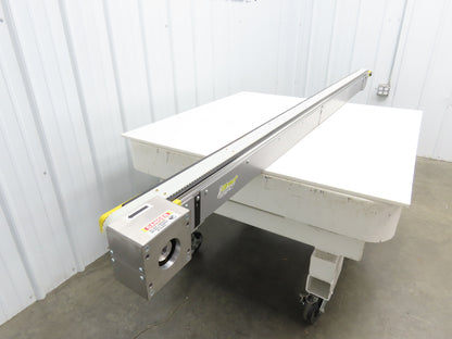 Direct Conveyors 50mm Indexing Timing Belt Conveyor 2515mm Length -No Motor