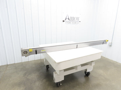 Direct Conveyors 50mm Indexing Timing Belt Conveyor 2515mm Length -No Motor