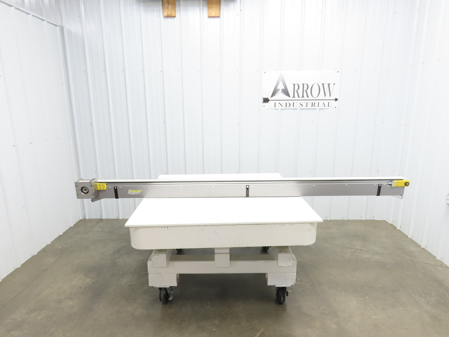 Direct Conveyors 50mm Indexing Timing Belt Conveyor 2515mm Length -No Motor