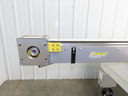 Direct Conveyors 50mm Indexing Timing Belt Conveyor 2515mm Length -No Motor