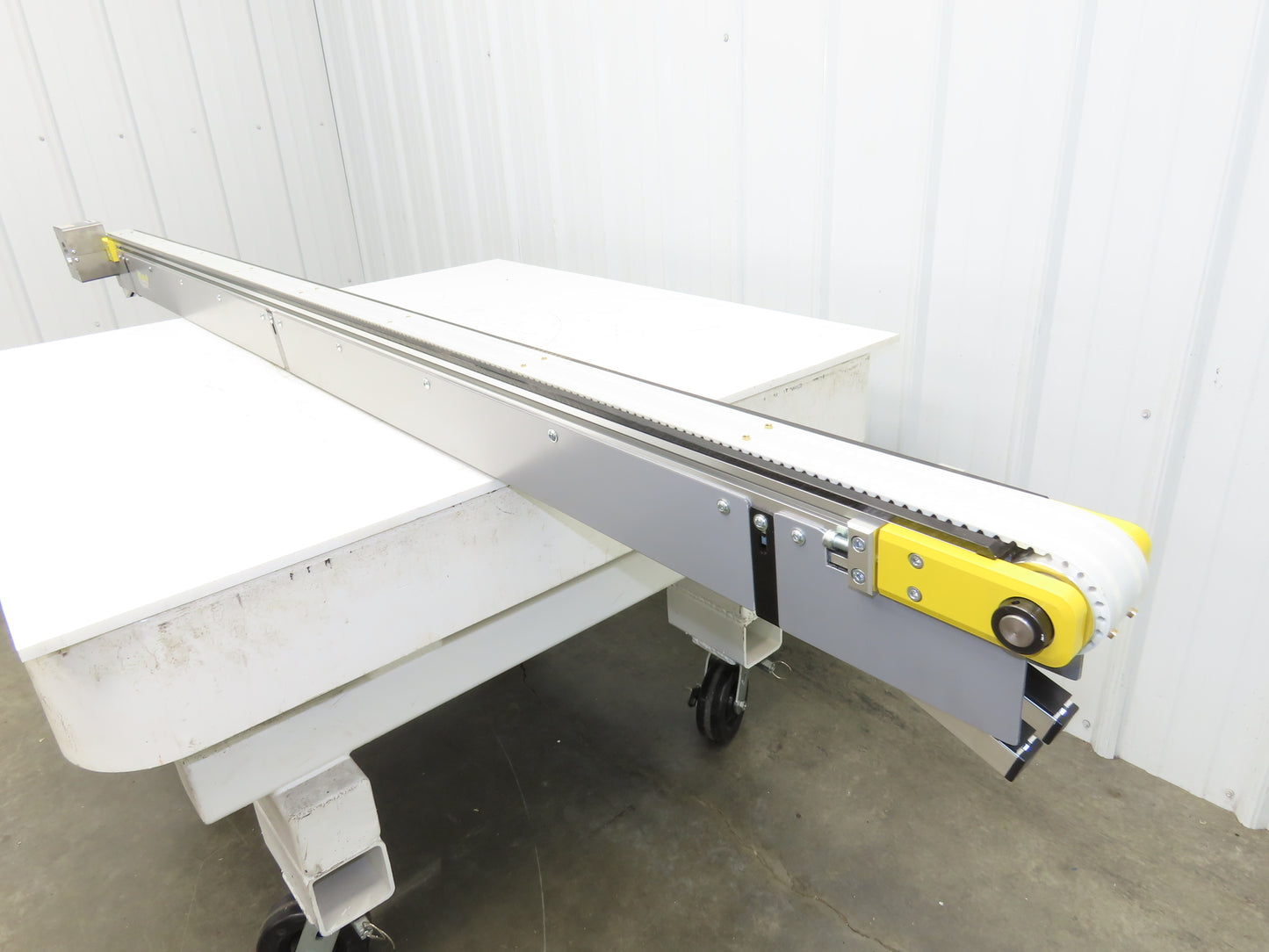 Direct Conveyors 50mm Indexing Timing Belt Conveyor 2515mm Length -No Motor