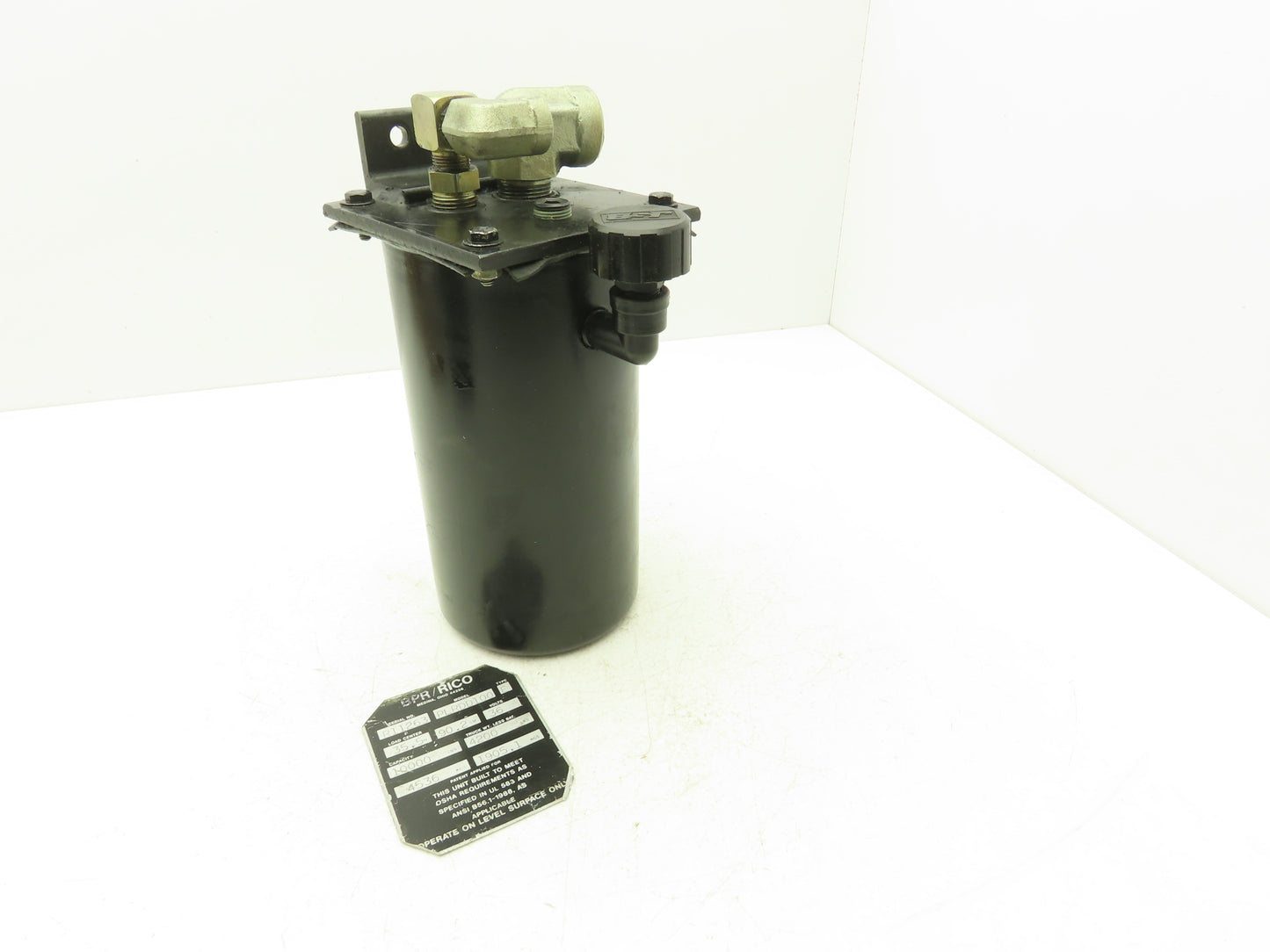 Rico Hydraulic Tank Assembly 2.5 Liter Off Rico PLR-100 Platform Truck