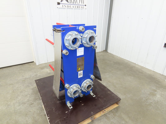 Alfa Laval M10-BFM Plate Heat Exchanger 150PSI 180SqFt 72 Plate 4" NPT 2020