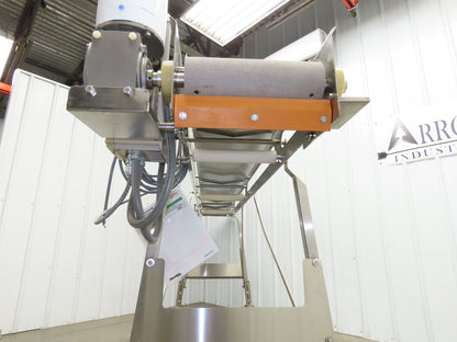 Best Industrial 12"x126" Sanitary Food Grade Conveyor 3PH VFD 45"H -No Belt