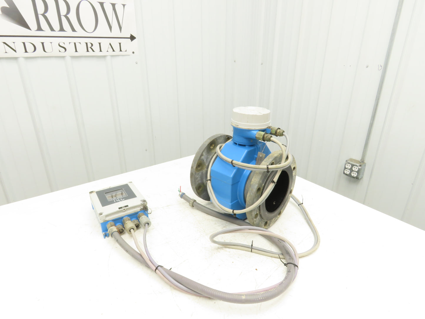 Endress Hauser 5W4C1F-1F5T1/0 Promag W 400 Flow Meter Transmitter 6" Flanged