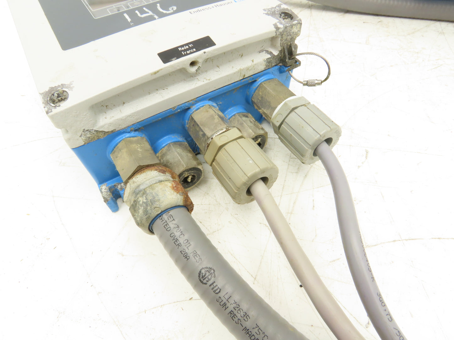 Endress Hauser 5W4C1F-1F5T1/0 Promag W 400 Flow Meter Transmitter 6" Flanged