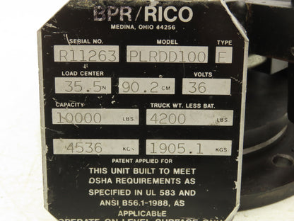 Rico Steering Bar Assembly Off Rico PLR-100 Platform Truck