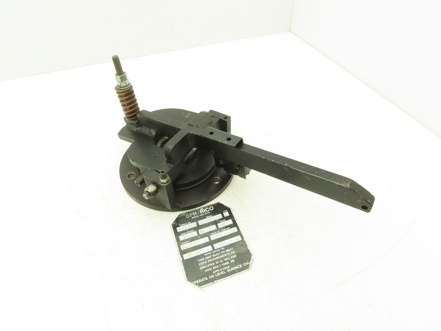 Rico Steering Bar Assembly Off Rico PLR-100 Platform Truck