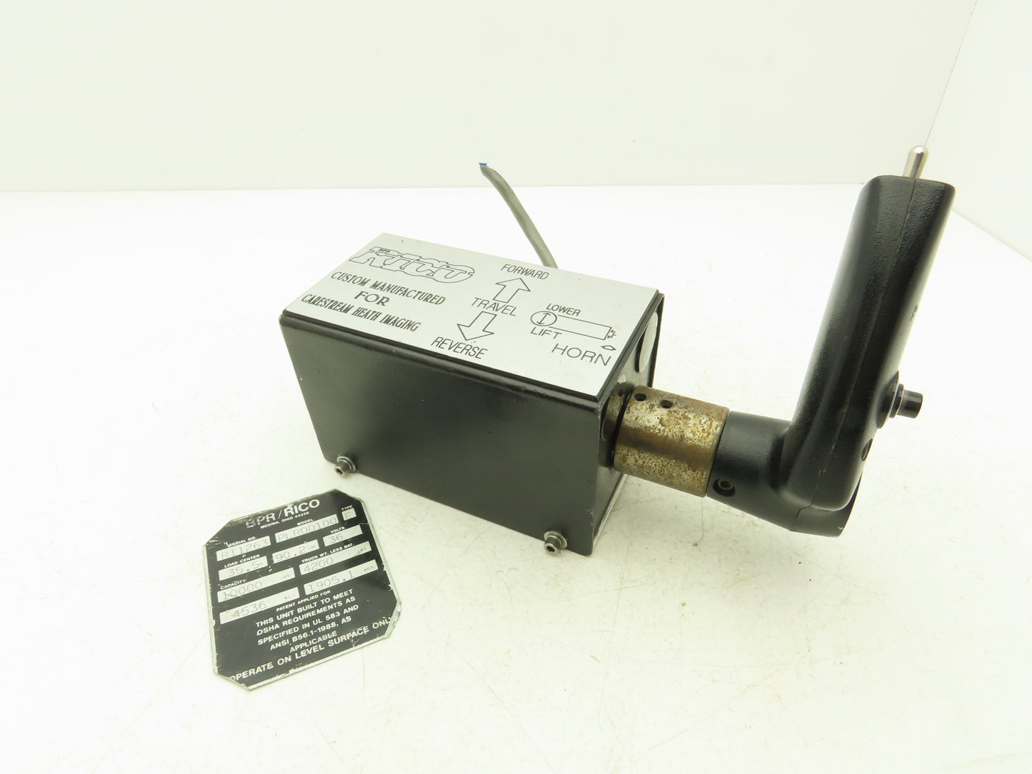 BPR Rico PLR-DD-100 Joystick Hand Controller Off Platform Truck