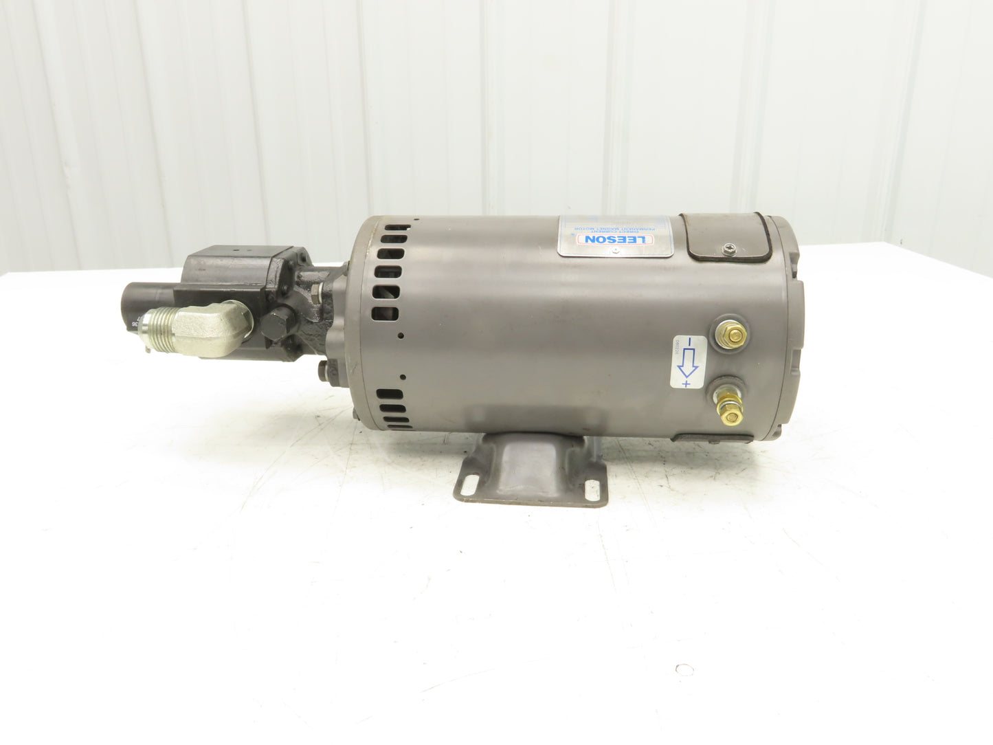 Leeson C4D34DB6C Hydraulic Pump & Motor Permanent Magnet 36VDC Off Rico PLRDD100