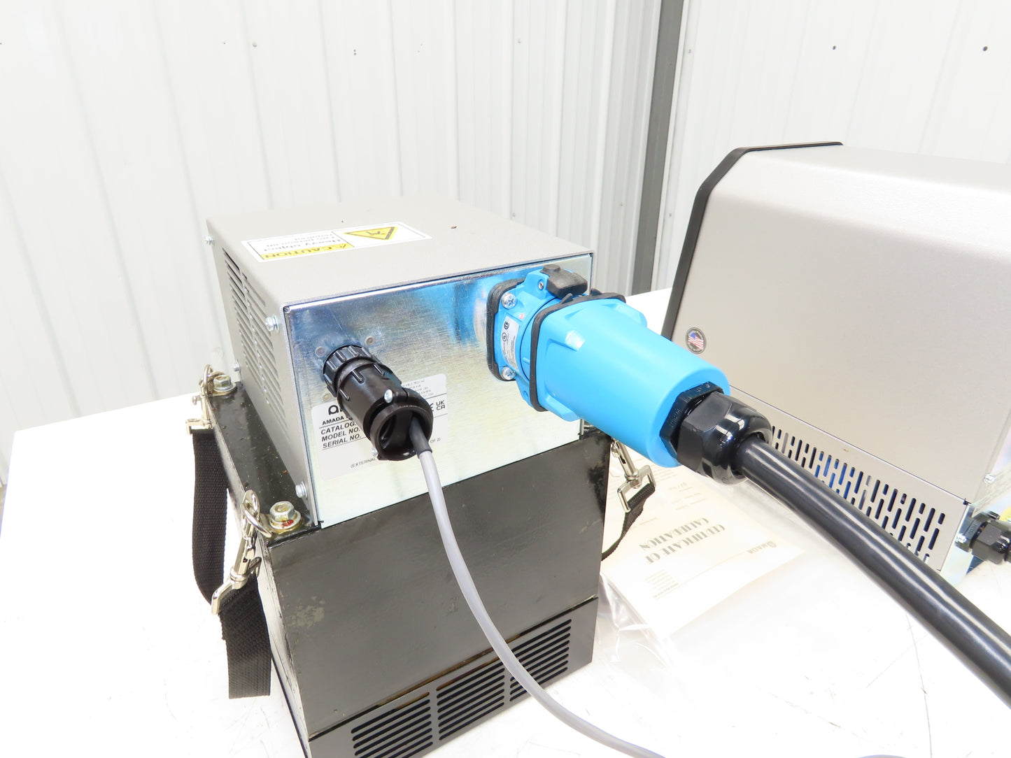 Amada CD-A1000A Advanced Capacitive Discharge Welder With Miyachi Transformer