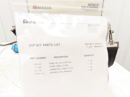 Amada CD-A1000A Advanced Capacitive Discharge Welder With Miyachi Transformer