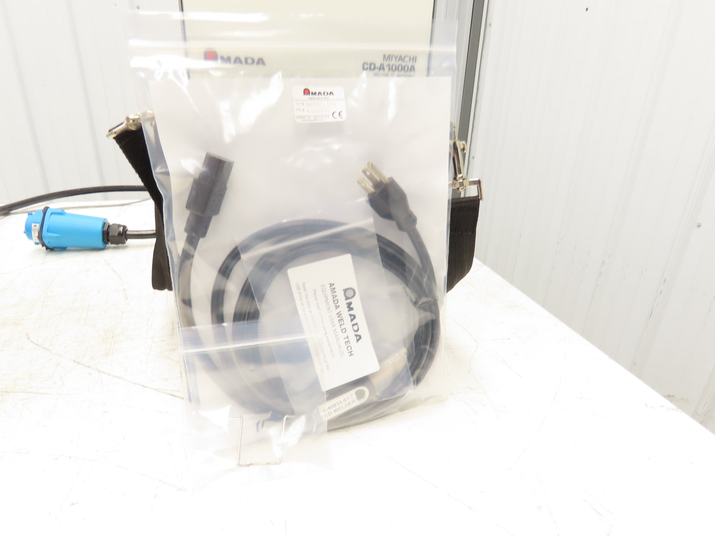 Amada CD-A1000A Advanced Capacitive Discharge Welder With Miyachi Transformer