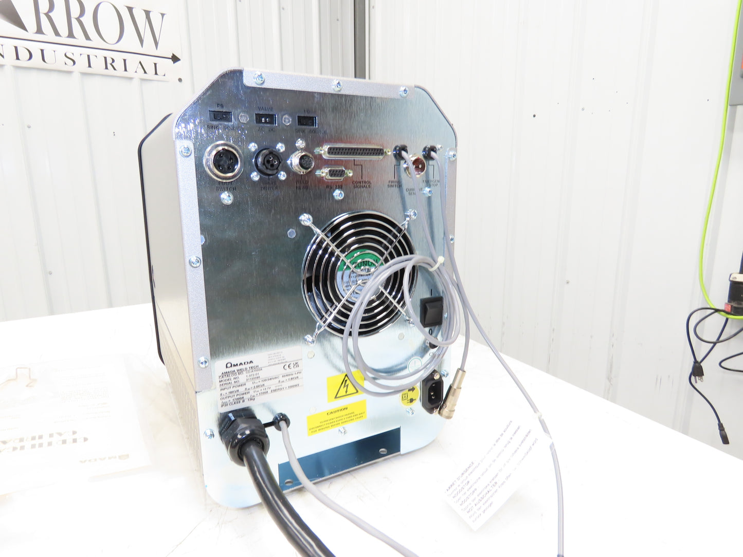 Amada CD-A1000A Advanced Capacitive Discharge Welder With Miyachi Transformer