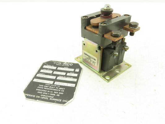 Rico GE 11000123 Forklift DC Motor Contactor 36V Off PLRDD100 GE CTTA300AA136XN