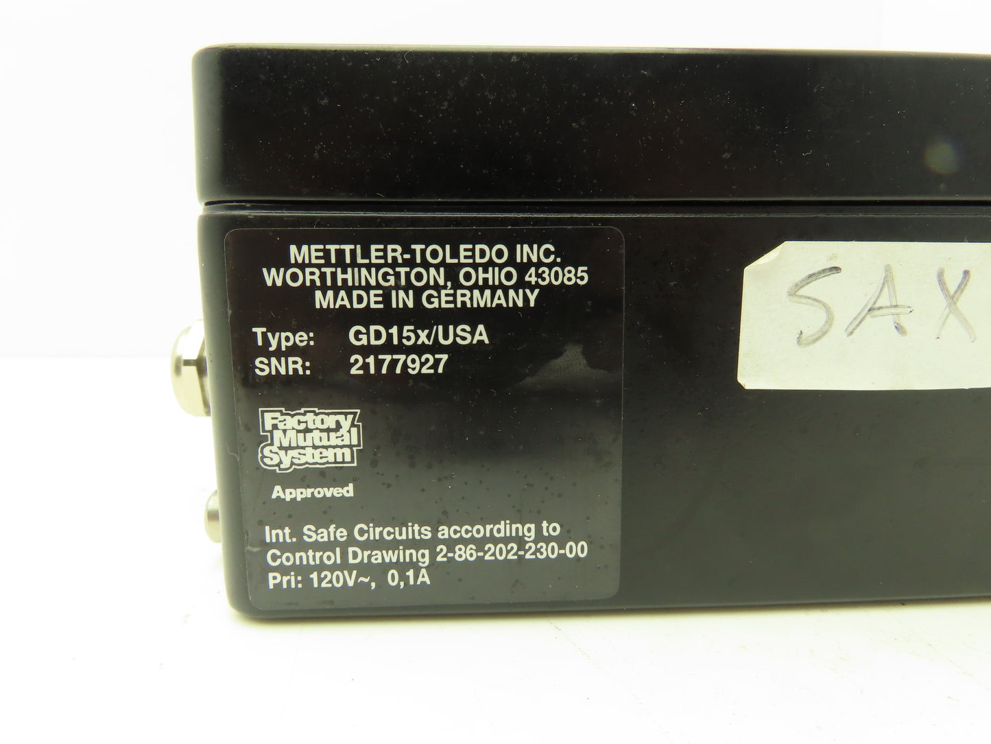 Mettler Toledo GD15x/USA Factory Mutual System Weigh Scale Power Supply Unit