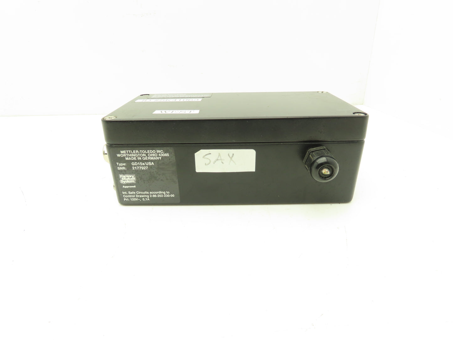 Mettler Toledo GD15x/USA Factory Mutual System Weigh Scale Power Supply Unit