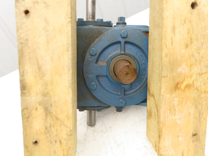 Conedrive HV30-9B Worm Gearbox 40:1 Reducer 44rpm 1.9Hp 1.5" Vertical Down Shaft