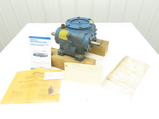 Conedrive HV30-9B Worm Gearbox 40:1 Reducer 44rpm 1.9Hp 1.5" Vertical Down Shaft