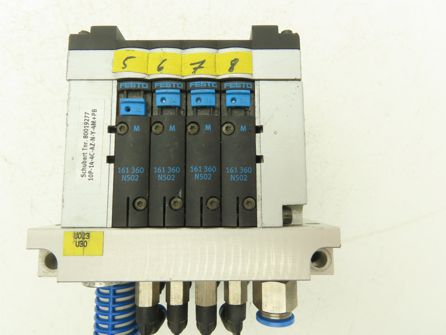 Festo CPV14-GE-ASI-4-Z Pneumatic Solenoid Valve 4-Station 24VDC 161-360