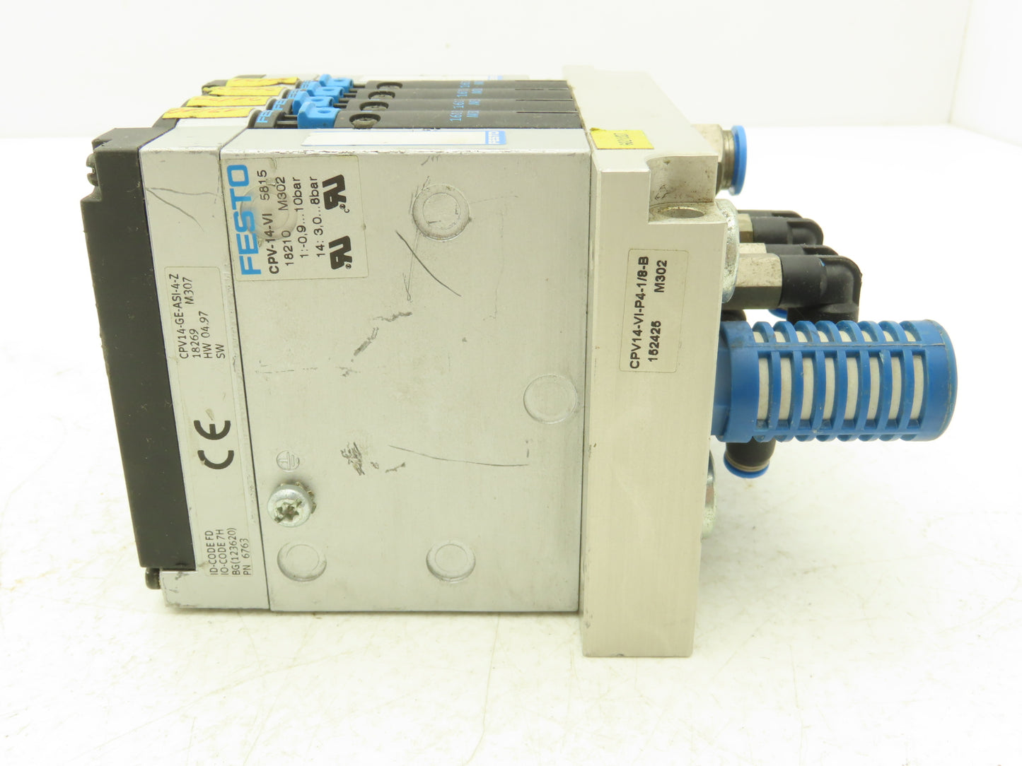 Festo CPV14-GE-ASI-4-Z Pneumatic Solenoid Valve 4-Station 24VDC 161-360