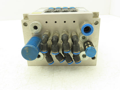 Festo CPV14-GE-ASI-4-Z Pneumatic Solenoid Valve 4-Station 24VDC 161-360