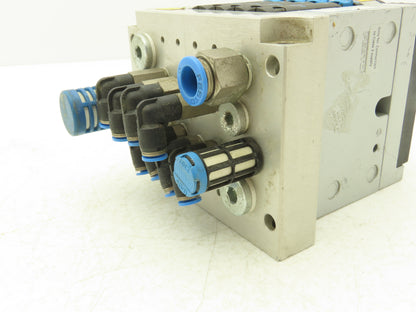 Festo CPV14-GE-ASI-4-Z Pneumatic Solenoid Valve 4-Station 24VDC 161-360