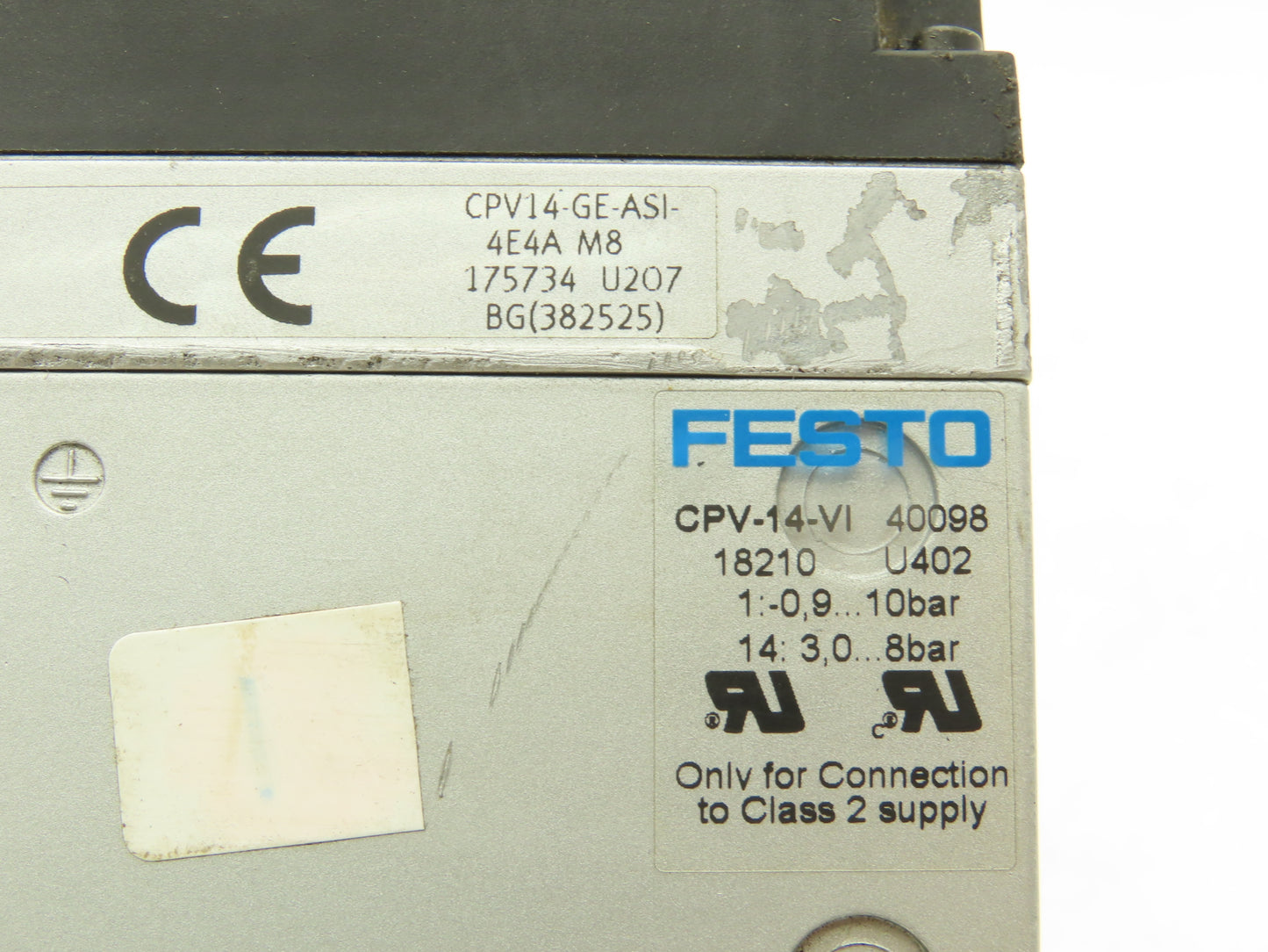 Festo CPV14-GE-ASI-4E4A M8 Pneumatic Solenoid Valve 4-Station 24VDC 161-360