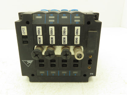 Festo CPV14-GE-ASI-4E4A M8 Pneumatic Solenoid Valve 4-Station 24VDC 161-360