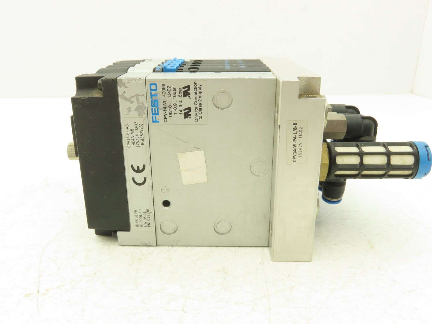 Festo CPV14-GE-ASI-4E4A M8 Pneumatic Solenoid Valve 4-Station 24VDC 161-360