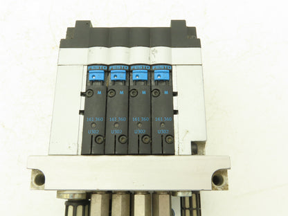 Festo CPV14-GE-ASI-4E4A M8 Pneumatic Solenoid Valve 4-Station 24VDC 161-360