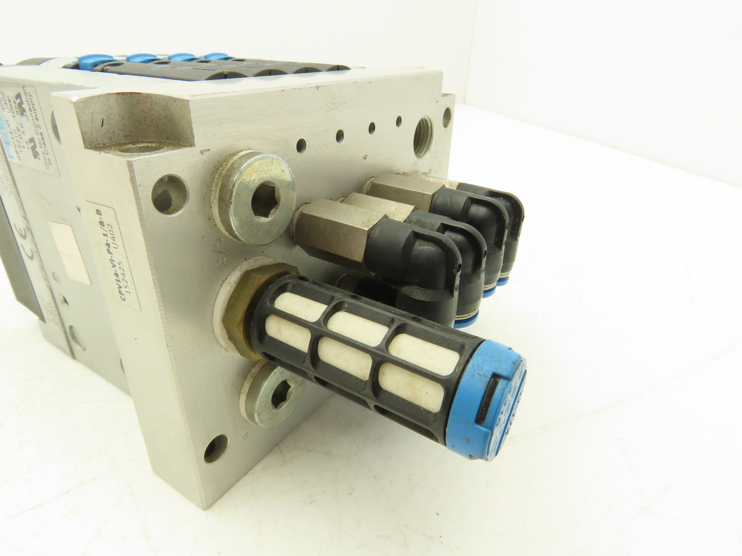 Festo CPV14-GE-ASI-4E4A M8 Pneumatic Solenoid Valve 4-Station 24VDC 161-360