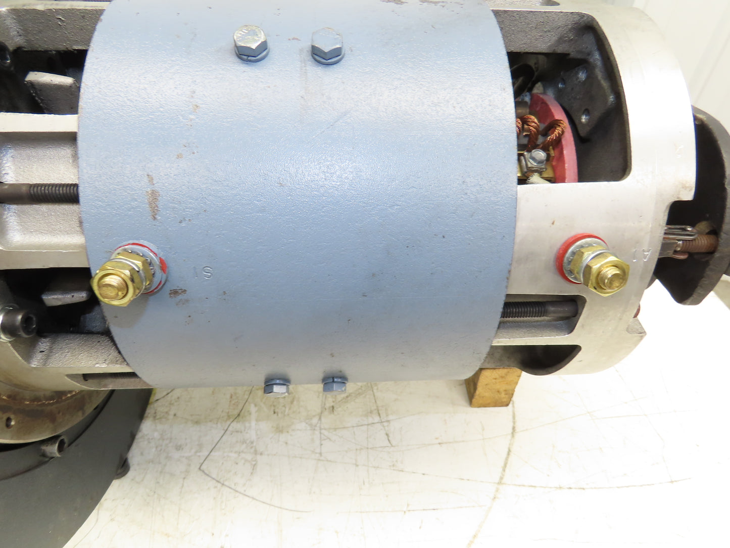 BPR Rico 05000390 Drive Motor Axel Power Steering Hub Removed From PLR-DD-100