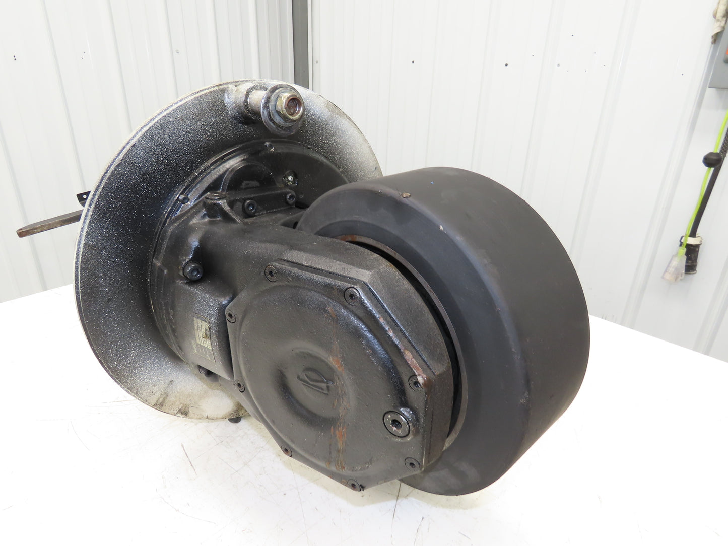 BPR Rico 05000390 Drive Motor Axel Power Steering Hub Removed From PLR-DD-100