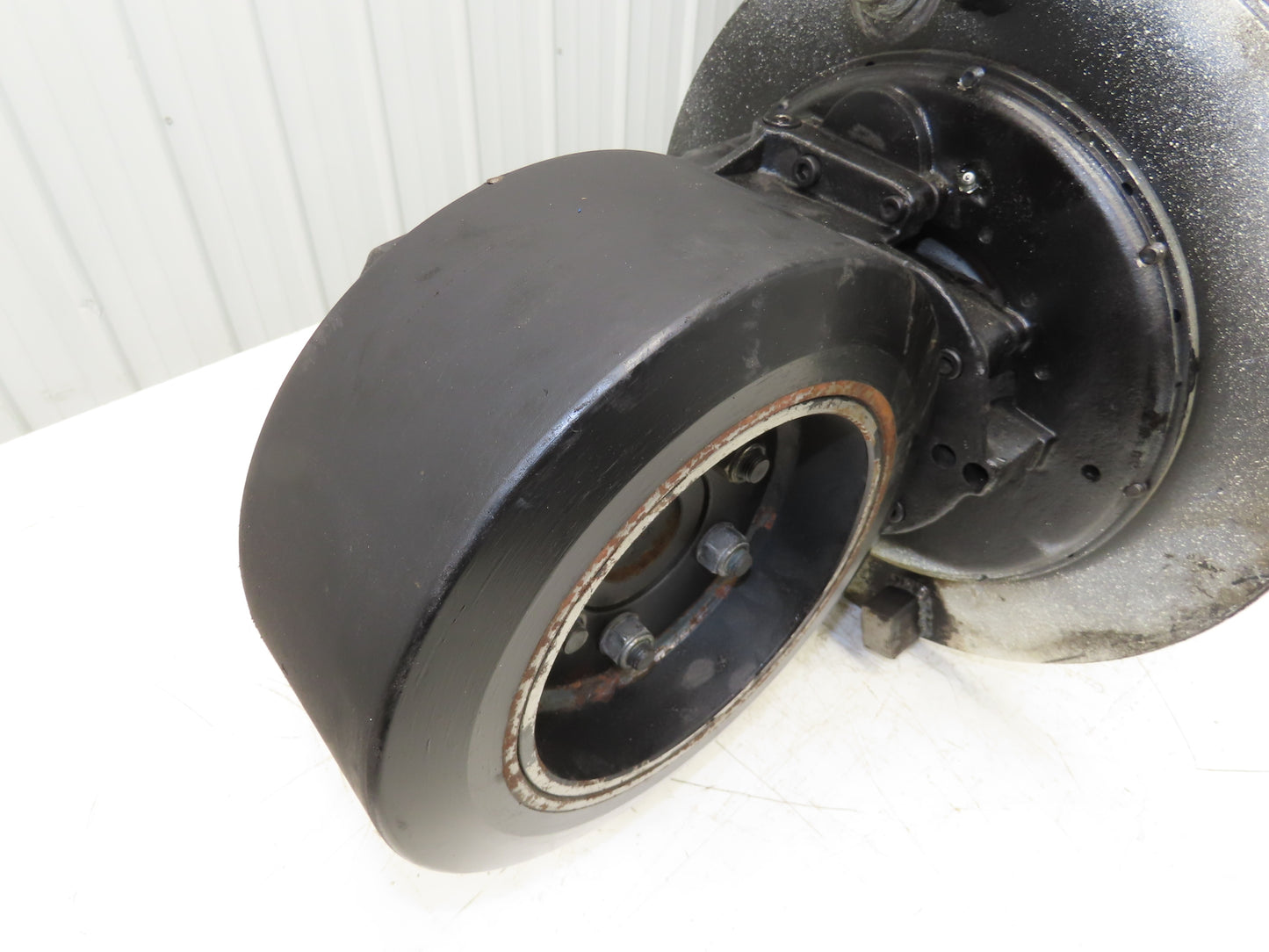 BPR Rico 05000390 Drive Motor Axel Power Steering Hub Removed From PLR-DD-100