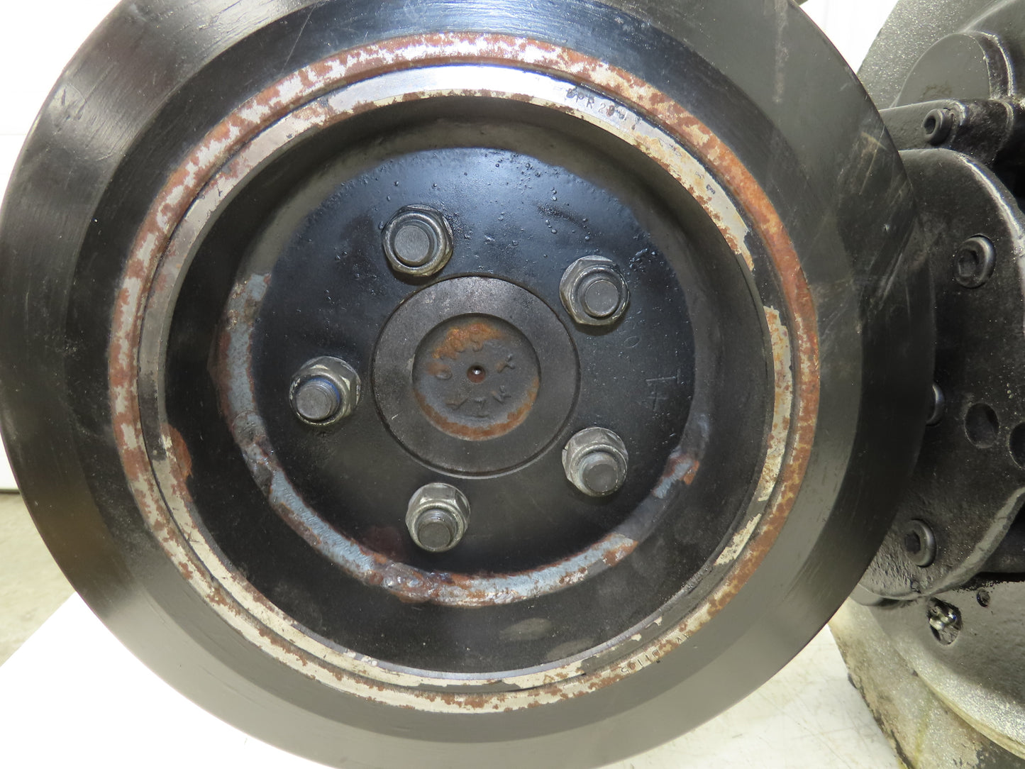 BPR Rico 05000390 Drive Motor Axel Power Steering Hub Removed From PLR-DD-100