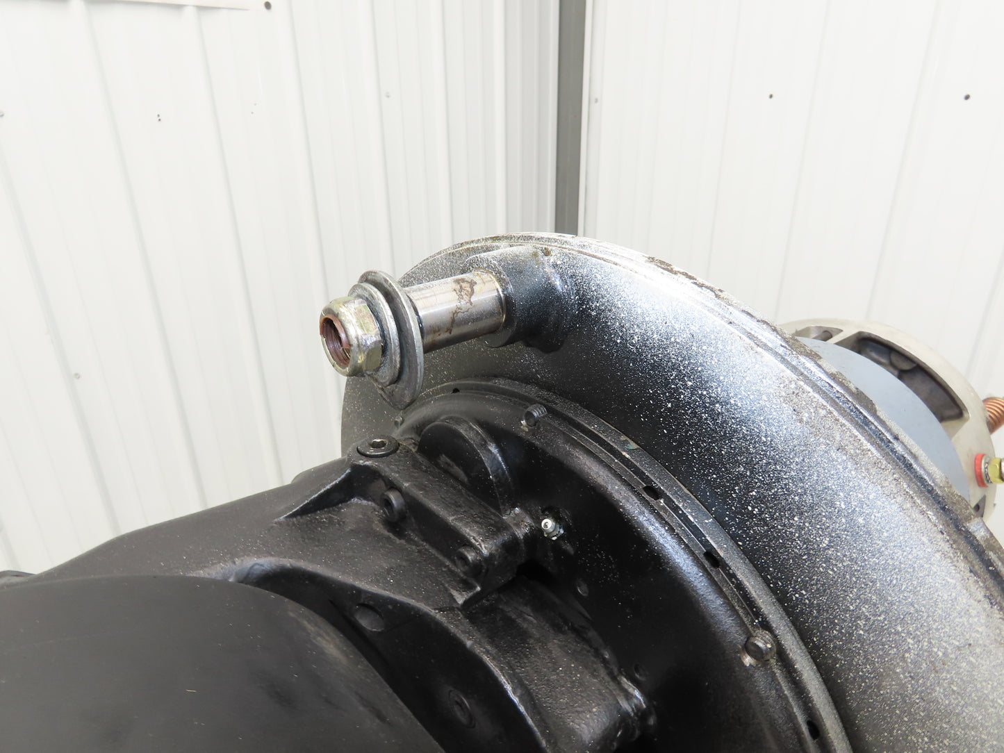 BPR Rico 05000390 Drive Motor Axel Power Steering Hub Removed From PLR-DD-100
