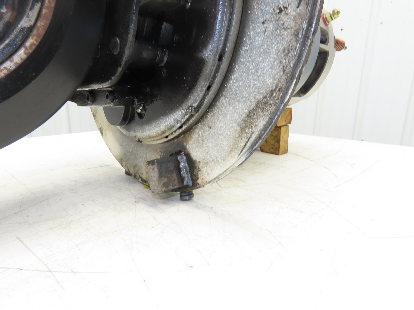 BPR Rico 05000390 Drive Motor Axel Power Steering Hub Removed From PLR-DD-100