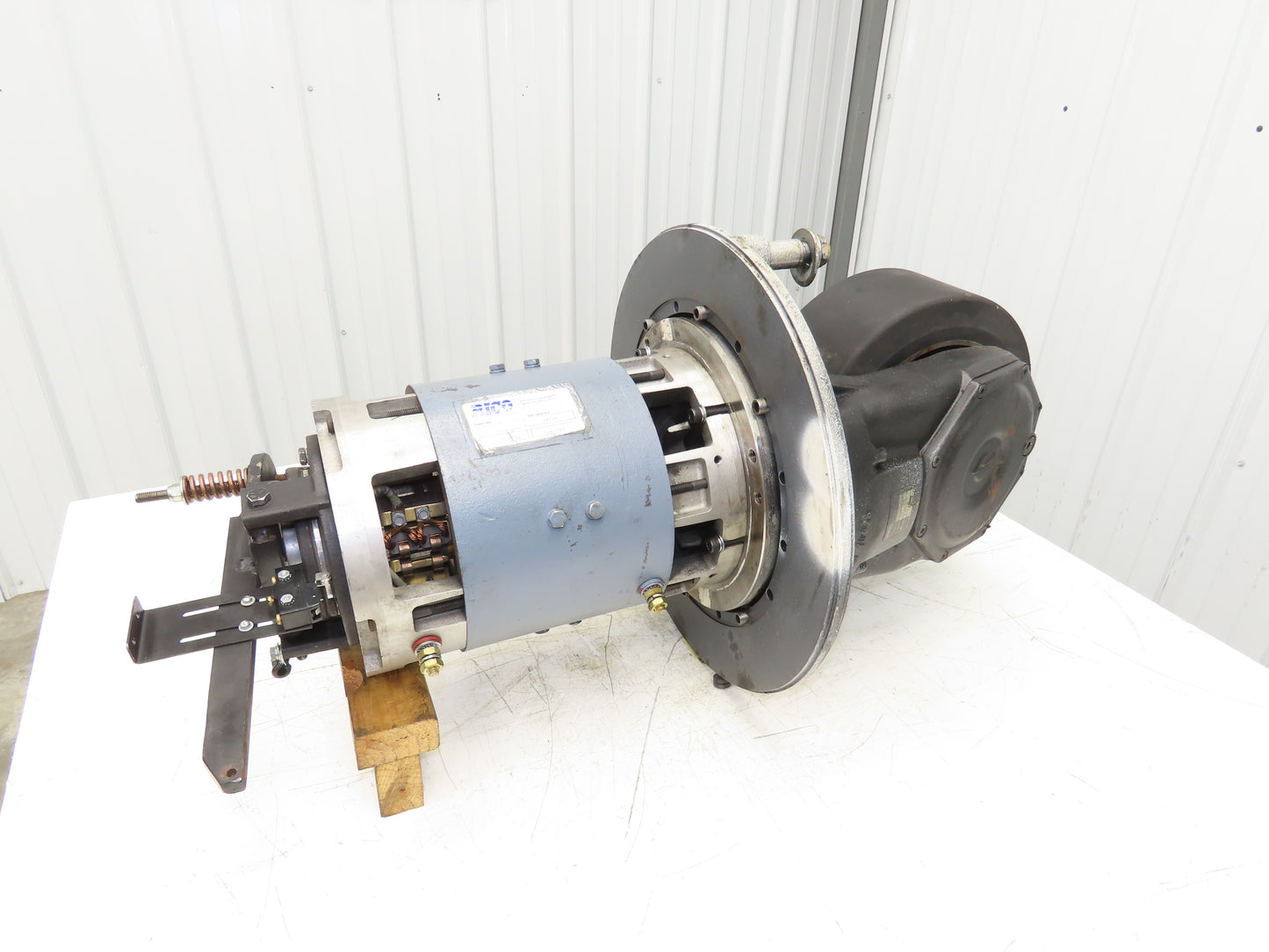 BPR Rico 05000390 Drive Motor Axel Power Steering Hub Removed From PLR-DD-100