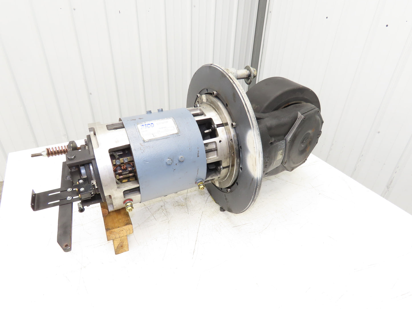 BPR Rico 05000390 Drive Motor Axel Power Steering Hub Removed From PLR-DD-100