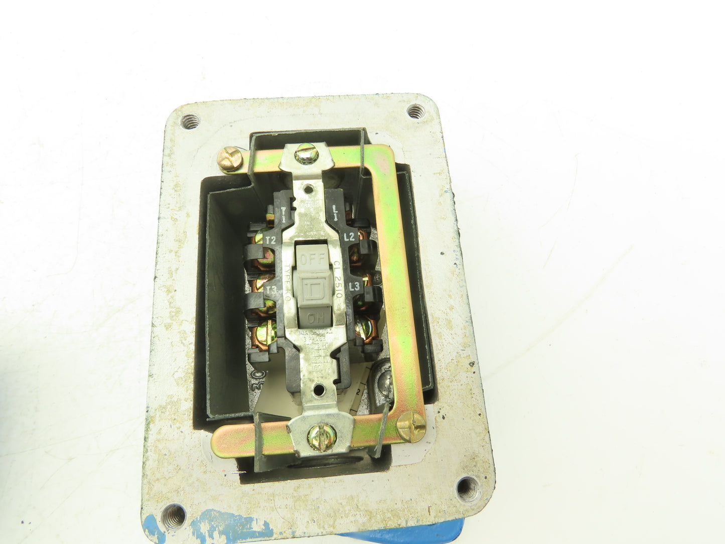 Square D 2510-KR-2H Manual Motor Start Switch Type 4 Watertight 10HP 600V 3PH