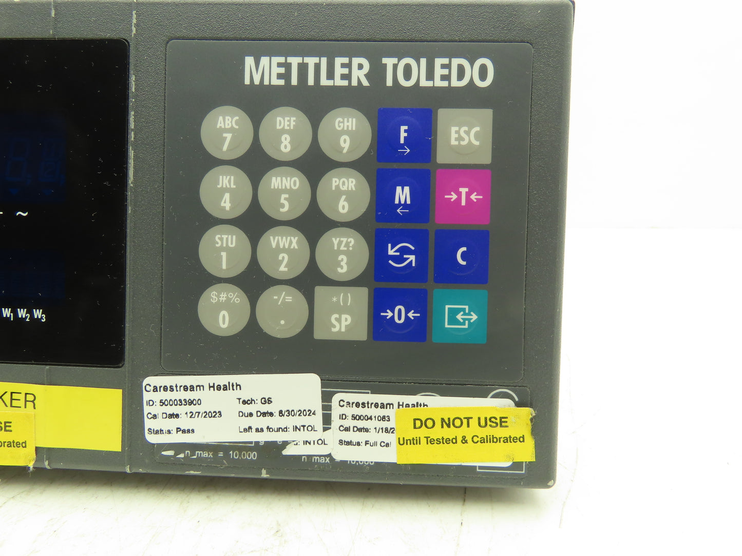 Mettler Toledo JTPA 4060 000 Jaguar Scale Operator Interface Controller 100-240V