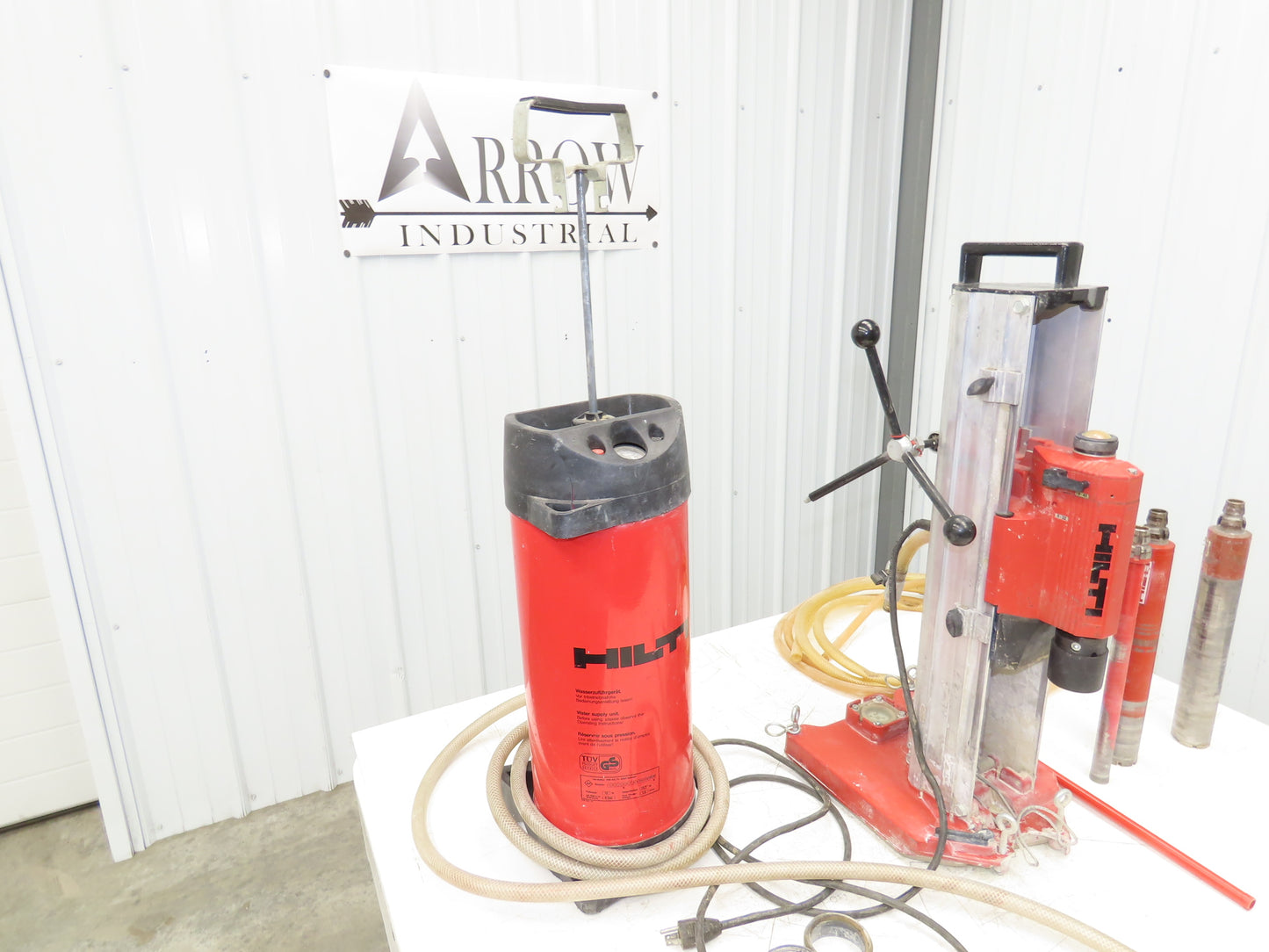 Hilti DCM1 Diamond Coring Motor 120V 2" Core Bore Stand 10L Water Supply BI Bits