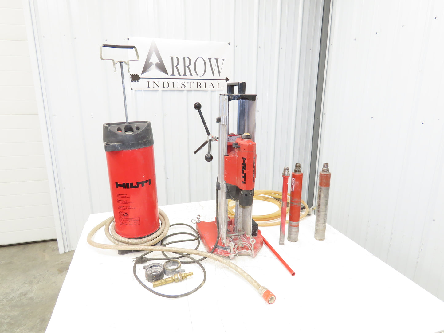 Hilti DCM1 Diamond Coring Motor 120V 2" Core Bore Stand 10L Water Supply BI Bits