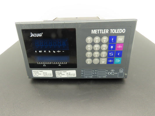 Mettler Toledo JTPA 4460 000 Jaguar Scale Operator Interface Controller 100-240V